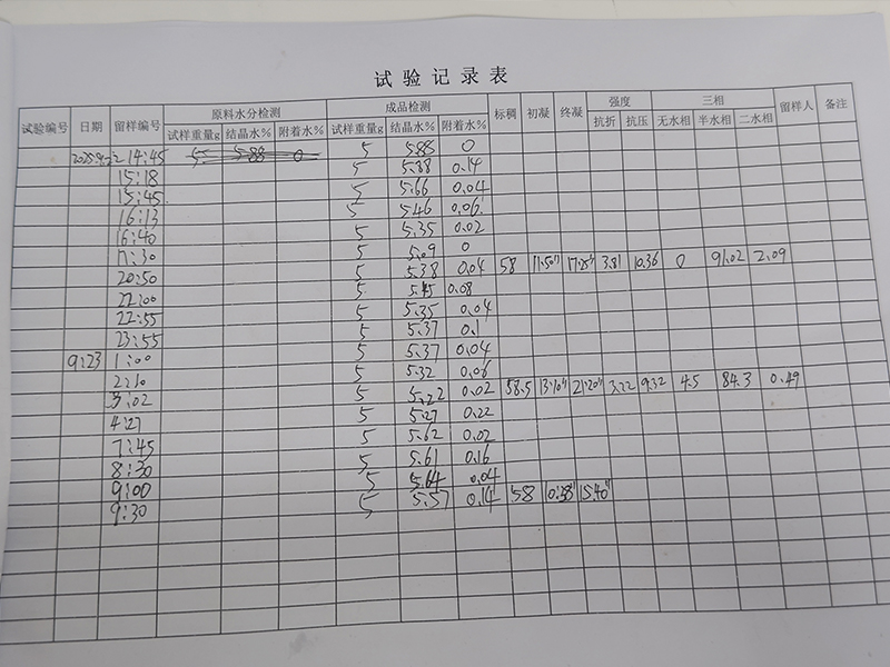 实验记录
