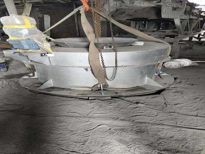 均布辊桶到达客户现场并进行调试安装